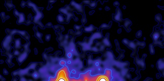 Rețeaua de materie întunecată dintre galaxii