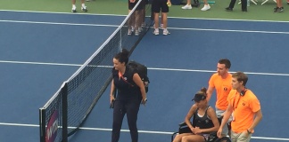 Cupa Rogers | Mihaela Buzărnescu, forțată să abandoneze în urma unei entorse (Galerie foto)