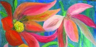 „Momente colorate”, expoziție solo Doina Falcon la Biblioteca Kirkland