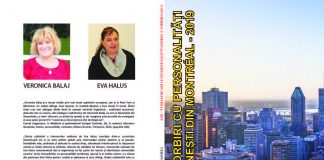 Lansare de carte: Convorbiri cu personalități românești din Montreal, volumul III