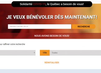 COVID-19: Nevoie de benevoli în Quebec
