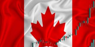Economia canadiană a scăzut cu 11,6% în luna aprilie