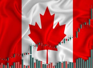 Economia canadiană a scăzut cu 11,6% în luna aprilie