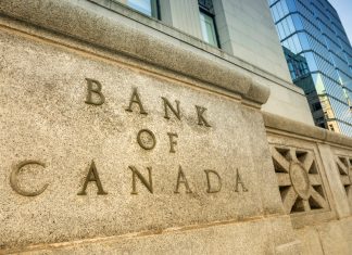 Banca Centrală a Canadei menține dobânda de referință la 0.25%