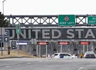 Frontiera canado-americană rămâne închisă până pe 21 august