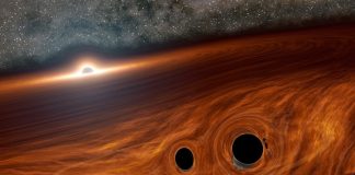 Coliziuni de galaxii: Ce se întâmplă cu găurile negre super-masive?