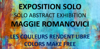 Les couleurs rendent libre, o expoziție a pictoriței Maggie Romanovici