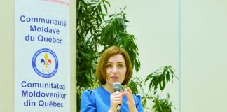 Maia Sandu, în vizită oficială în Canada