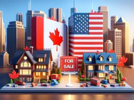 O comparație a piețelor imobiliare din Canada și SUA
