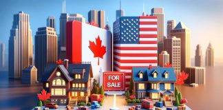 O comparație a piețelor imobiliare din Canada și SUA