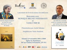 Lansare de carte: „Pescuirea minunată/La Pêche miraculeuse”, volum bilingv de poezii semnat de poetul Vasile Trif