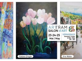 Doina Falcon, Tatiana Șragăr și Eva Halus la Salonul ArtTram 2025