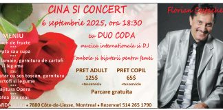 Cină și concert cu virtuozul violonist Florian Costache