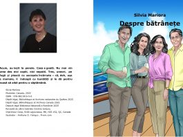 Silvia Mariora lansează la Montreal volumul „Despre bătrânețe”, în cadrul seriei „Scrieri mici pentru oameni mari”