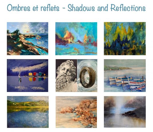 Ombres et reflets, o expoziție colectivă ArtTram, la care participă patru pictorițe de origine română