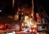 Un incendiu puternic a distrus biserica Sfântul Nicolae din Montreal