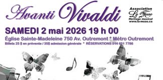 Avanti Vivaldi: Primul concert al asociației La Muse în 2026