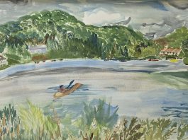 „Air d’été”, expoziție solo la Dupond & Dupont a pictoriței Eva Halus