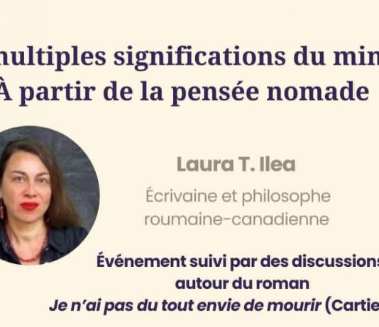 Conferință și dezbatere literară cu scriitoarea Laura T. Ilea la Universitatea din Montreal