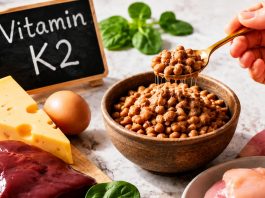 Vitamina K2, aliatul puțin cunoscut împotriva bolilor cardiovasculare: În ce alimente o găsim?